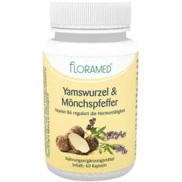 YAMSWURZEL &amp; MÖNCHSPFEFFER Floramed kapsule, 60 kapsul