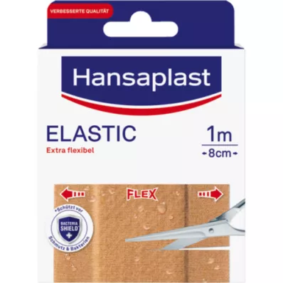 HANSAPLAST Elastični obliži 8 cmx1 m, 1 kos