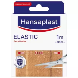 HANSAPLAST Elastični obliži 8 cmx1 m, 1 kos