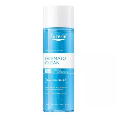 EUCERIN DermatoCLEAN Hyal.Miz.Cleansing Fluid 3v1, 200 ml EUCERIN DermatoCLEAN Hyal.Miz.Cleansing Fluid 3v1, 200 ml