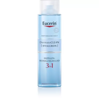 EUCERIN DermatoCLEAN Hyal.Miz.čistilna tekočina 3v1, 400 ml