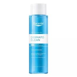 EUCERIN DermatoCLEAN Hyal.Miz.čistilna tekočina 3v1, 400 ml