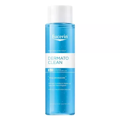 EUCERIN DermatoCLEAN Hyal.Miz.čistilna tekočina 3v1, 400 ml EUCERIN DermatoCLEAN Hyal.Miz.čistilna tekočina 3v1, 400 ml