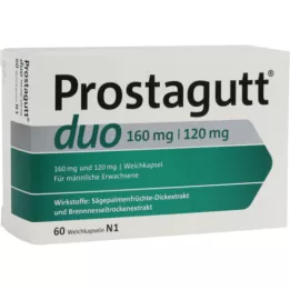 PROSTAGUTT duo 160 mg/120 mg mehke kapsule, 60 kosov