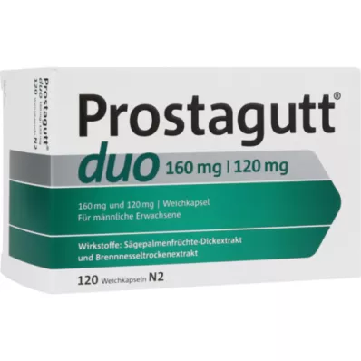PROSTAGUTT duo 160 mg/120 mg mehke kapsule 120 kosov, 120 kosov
