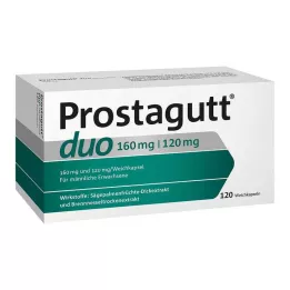 Prostagutt duo 160 mg/120 mg mehke kapsule, 120 kos