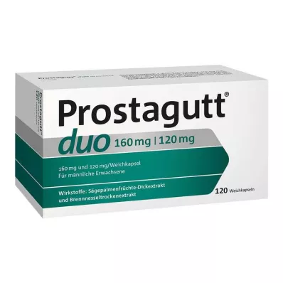 Prostagutt duo 160 mg/120 mg mehke kapsule, 120 kos Prostagutt duo 160 mg/120 mg mehke kapsule, 120 kos