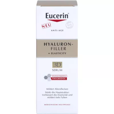 EUCERIN Hyaluron-Filler+Elasti.3D serum proti staranju, 30 ml