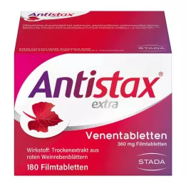ANTISTAX dodatne žilne tablete, 180 kosov