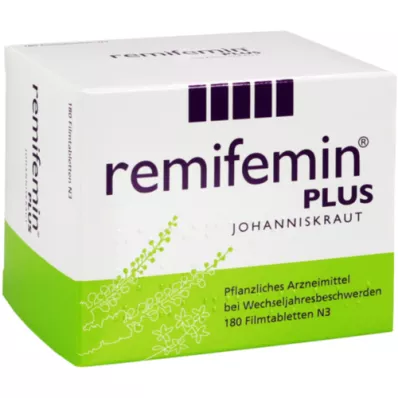 REMIFEMIN plus šentjanževka Filmsko obložene tablete, 180 kapsul