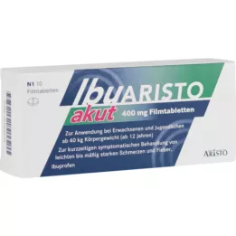 IBUARISTO akutne 400 mg filmsko obložene tablete, 10 kosov