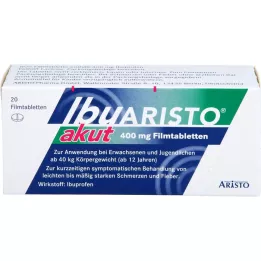 IBUARISTO akutne 400 mg filmsko obložene tablete, 20 kosov