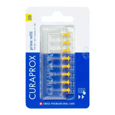 Curaprox Cps 09 prime polnilo za medzobne ščetke, 8 kosov Curaprox Cps 09 prime polnilo za medzobne ščetke, 8 kosov