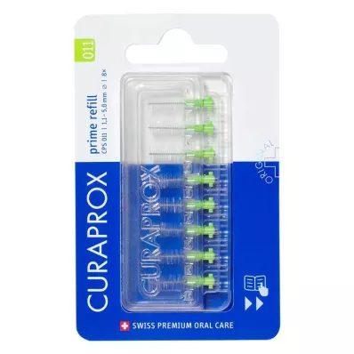 Curaprox CPS 011 prime polnilo za medzobne ščetke, 8 kos Curaprox CPS 011 prime polnilo za medzobne ščetke, 8 kos