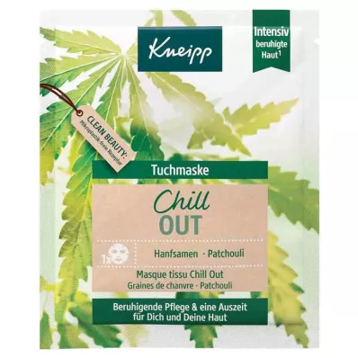 KNEIPP Maska iz lista Chill Out, 1 kos