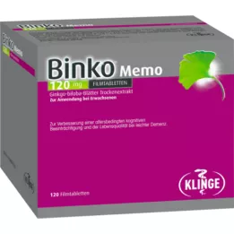 BINKO Memo 120 mg filmsko obložene tablete, 120 kosov