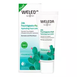 WELEDA 24h vlažilni fluid z opuncijami, 30 ml