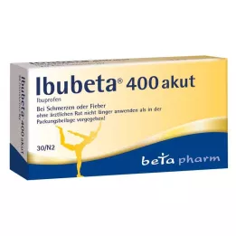 IBUBETA 400 akutnih filmsko obloženih tablet, 30 kosov