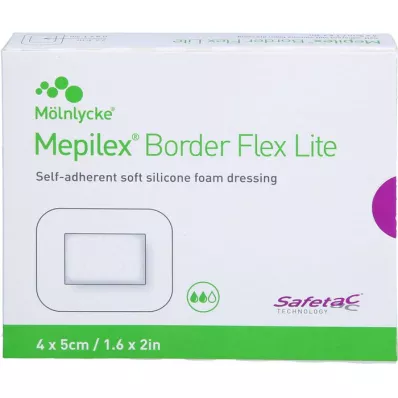 MEPILEX Obloga iz pene Border Flex Lite 4x5 cm, 10 kosov