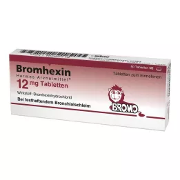 BROMHEXIN Hermes Arzneimittel 12 mg tablete, 50 kosov