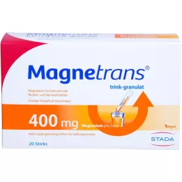 MAGNETRANS 400 mg granule za pitje, 20X5,5 g