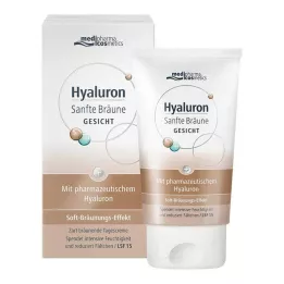 HYALURON SANFTE Krema za nego obraza za porjavitev, 50 ml