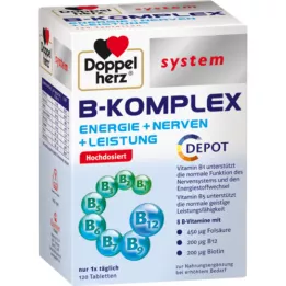 DOPPELHERZ Tablete sistema B-kompleks, 120 kosov