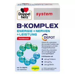 DOPPELHERZ Tablete sistema B-kompleks, 120 kosov
