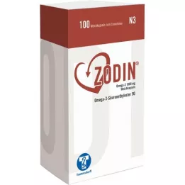 ZODIN Omega-3 1.000 mg mehke kapsule, 100 kosov