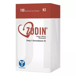 ZODIN Omega-3 1.000 mg mehke kapsule, 100 kosov
