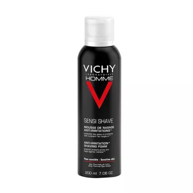 Vichy Homme pena za britje proti draženju kože, 200 ml Vichy Homme pena za britje proti draženju kože, 200 ml