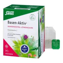 BASEN AKTIV Čaj št. 2 Mlečni regrat Organic Salus, 40 kapsul