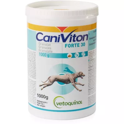 CANIVITON Granulirana hrana Forte 30 za pse, 1000 g