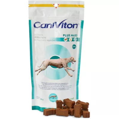 CANIVITON Plus maxi diet žvečilke za pse, 30 kosov