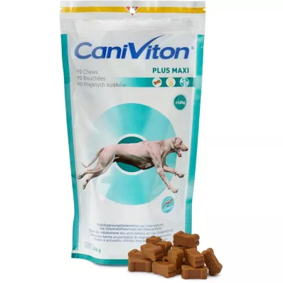 CANIVITON Plus maxi diet žvečilke za pse, 90 kosov