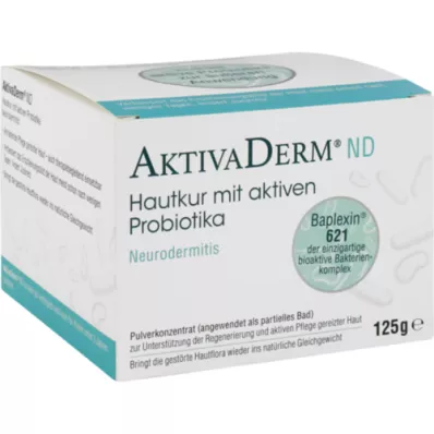 AKTIVADERM ND Zdravilo za nego kože pri nevrodermitisu z aktivnimi probiotiki, 125 g