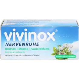 VIVINOX Nervozni počitek Baldr.+Mel.+Passion.Calming.Drag., 40 St