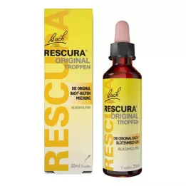 BACHBLÜTEN Original Rescura kapljice brez alkohola, 20 ml