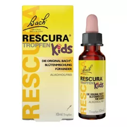 BACHBLÜTEN Original Rescura Kids Tro.brez alkohola, 10 ml