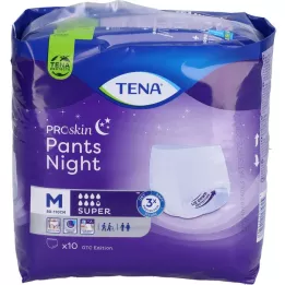 TENA PANTS nočne super M hlače za enkratno uporabo, 10 kosov