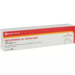 DICLOFENAC AL Gel proti bolečinam 10 mg/g, 50 g