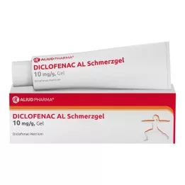 DICLOFENAC AL Gel proti bolečinam 10 mg/g, 100 g