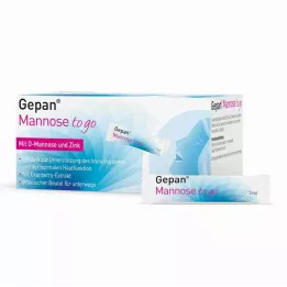 GEPAN Peroralna raztopina Mannose to go, 14X5 ml