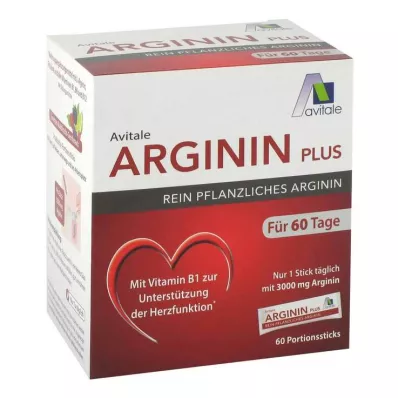 ARGININ PLUS Vitamin B1+B6+B12+folična kislina, 60X5,9 g
