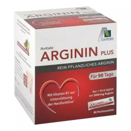 ARGININ PLUS Vitamin B1+B6+B12+folična kislina, 90X5,9 g