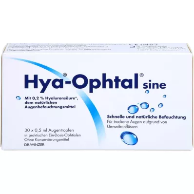 HYA-OPHTAL sine kapljice za oči, 30X0,5 ml