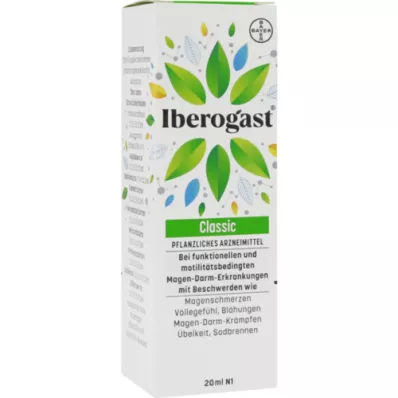 IBEROGAST Klasična oralna tekočina, 20 ml