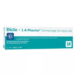 DICLO-1A Pharma Gel proti bolečinam 10 mg/g, 100 g