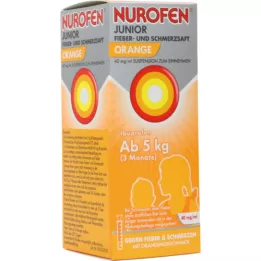 NUROFEN Mlajša vročina in bolečine sok pomaranča 40 mg/ml, 100 ml