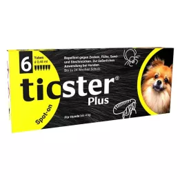 TICSTER Plus spot-on raztopina za pse do 4 kg, 6X0,48 ml